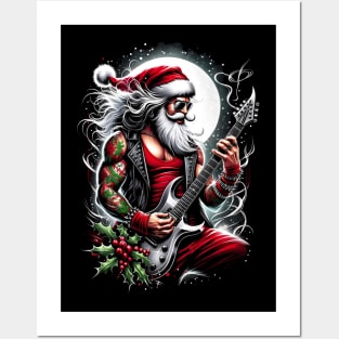 Heavy Metal Santa - Christmas Posters and Art